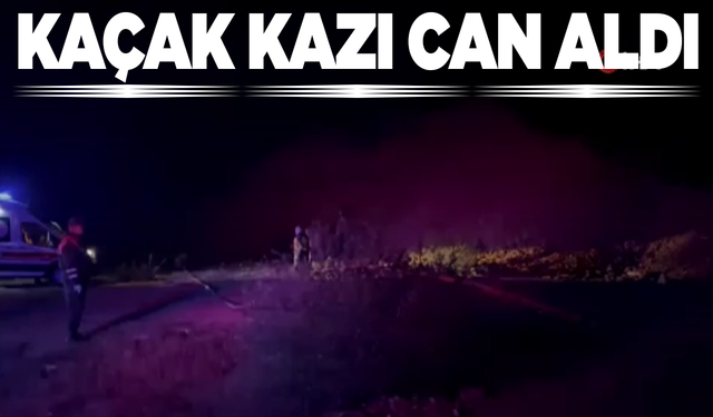 Kaçak kazı yapan defineciler göçük altında kaldı