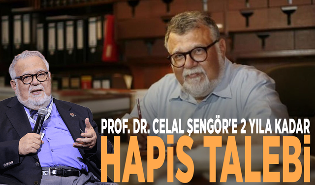 Prof. Dr. Celal Şengör'e 2 yıla kadar hapis talebi