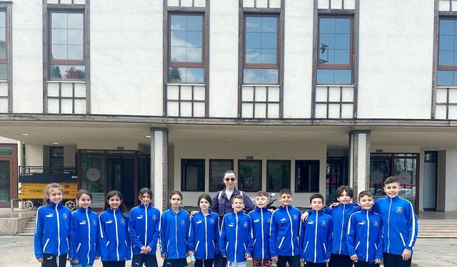 Genç sporcular Rize’de göğsümüzü kabarttı