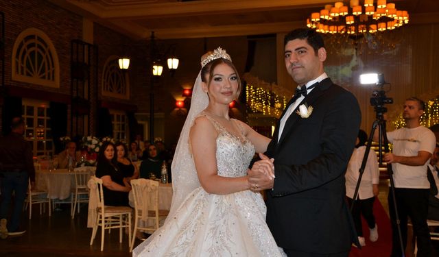 Arslan ve Ağırbaş ailelerinin mutlu günü