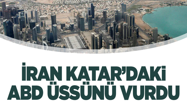İran, Doha'daki ABD üssüne 6 füze fırlattı