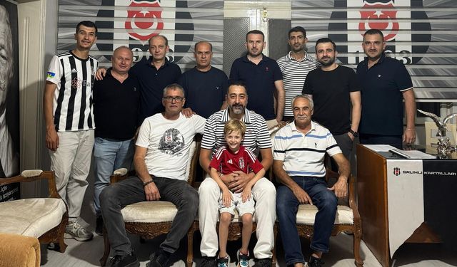 Salihli Beşiktaşlılar Derneği'nde bayrak değişimi