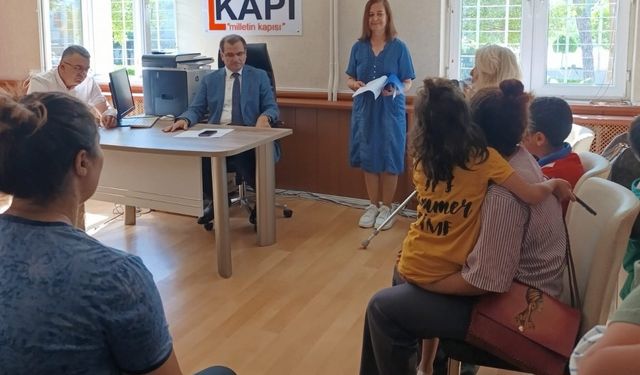 Salihli Kaymakamı Güldoğan, Açık Kapı’da talepleri bizzat dinledi