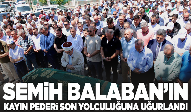 Yunusemre Belediye Başkanı Semih Balaban’ın Kayınpederi İsmail Çullu Son Yolculuğuna Uğurlandı