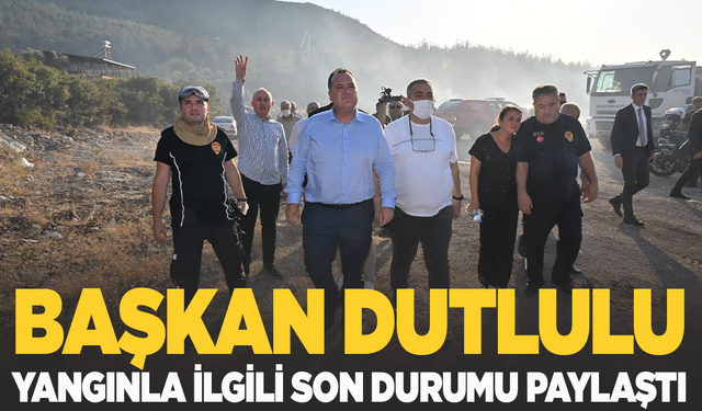Kayapınar’daki Orman Yangınına Manisa Büyükşehir Belediyesi’nden Yoğun Müdahale