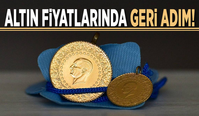 Altın fiyatlarında geri adım!