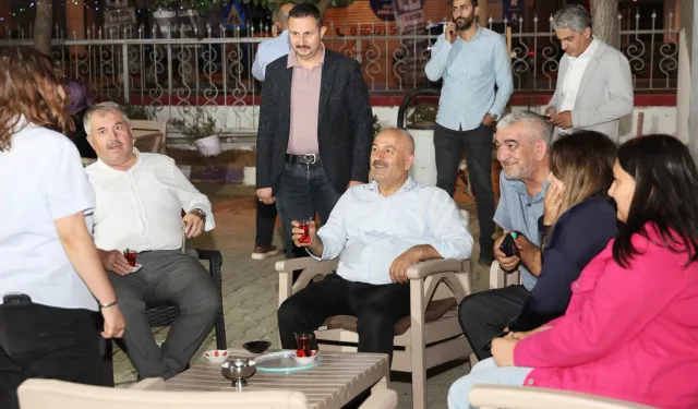 Başkan Büyükgöz Mollafenarili vatandaşlarla çay sohbetinde buluştu