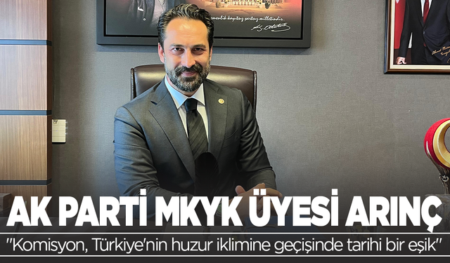 AK Parti MKYK Üyesi Arınç'tan Kardeşlik ve Demokrasi komisyonu açıklaması