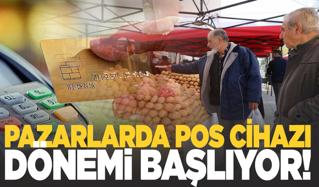 Pazarlarda kredi kartı dönemi başlıyor