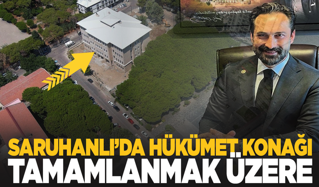 Mücahit Arınç: Saruhanlı’mız Modern Bir Konağa Kavuşuyor