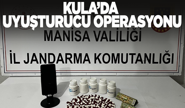 Kula’da Uyuşturucu Operasyonu