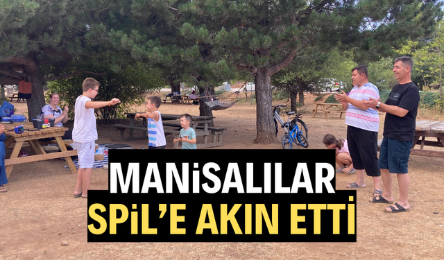 Manisalılar Spil’e akın etti
