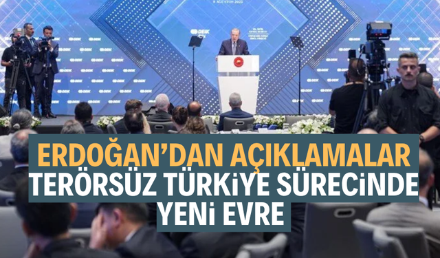 Cumhurbaşkanı Erdoğan: Terörsüz Türkiye sürecinde yeni evreye geçildi