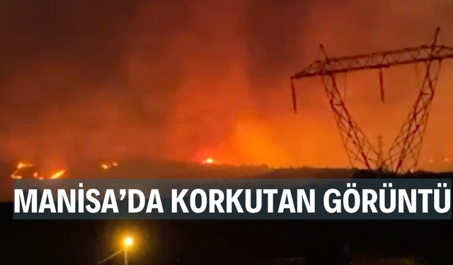 Alaşehir'de yangın seferberliği