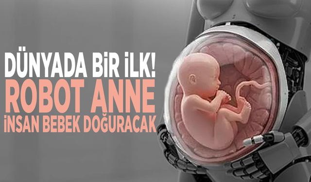 Dünyada bir ilk! Robot anne insan bebek doğuracak
