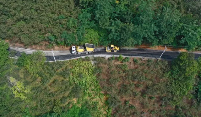 Ordu Çaybaşı’nda asfalt sevinci