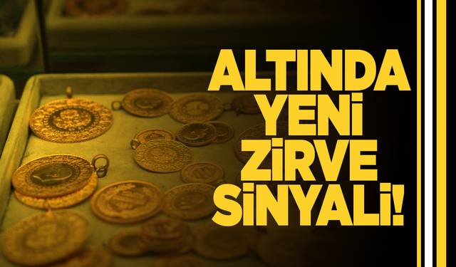 Altında yeni zirve sinyali!