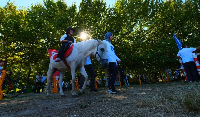 Sakarya’da Pony atlarla şenlik