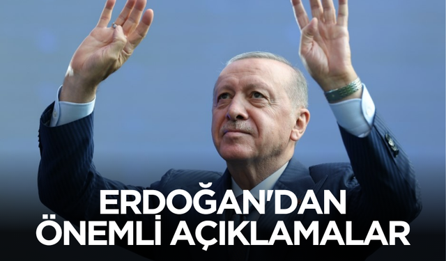 Cumhurbaşkanı Erdoğan'dan muhalefete sert Filistin mesajı