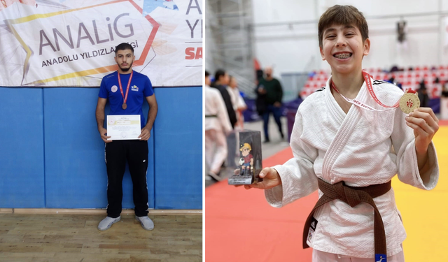 Yunusemreli sporculardan çifte madalya