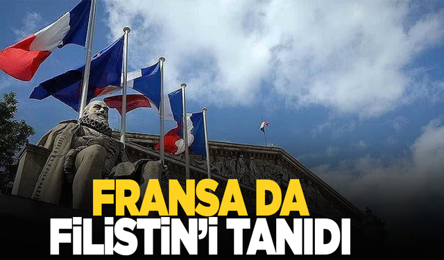 Fransa Filistin'i resmen tanıdı
