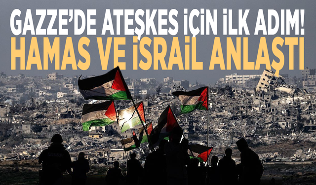 Gazze’de ateşkes için ilk adım! Trump duyurdu: Hamas ve İsrail anlaştı