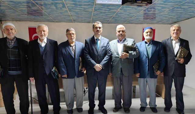 İlçede emekli imamlar unutulmadı