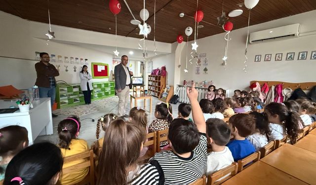 Minik öğrencilere tasarruf ve tutumluluk eğitimi verildi