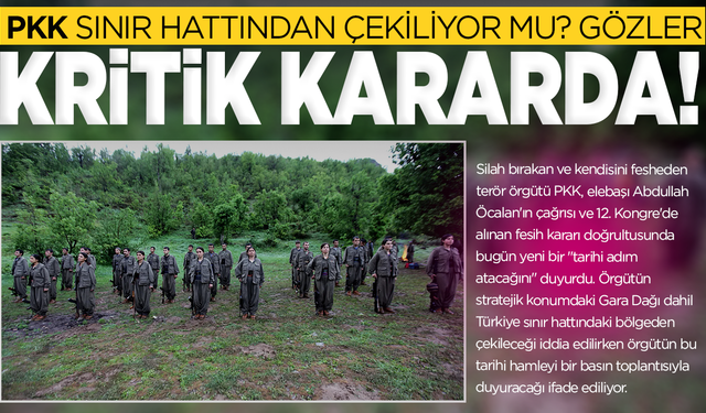 Terör örgütü sınır hattından çekilecek iddiası