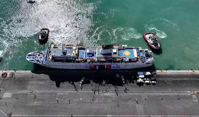 İyilik Gemisi Gazze'ye gidiyor