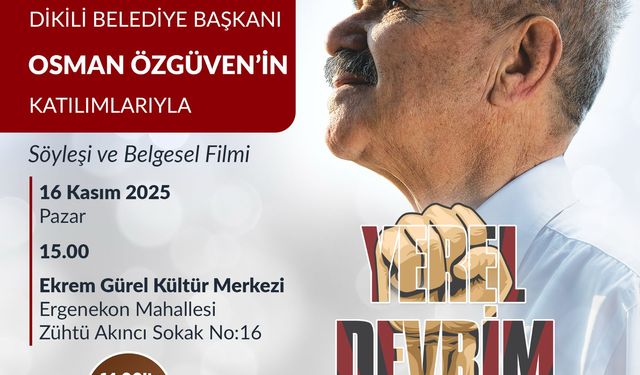 Turgutlu Belediyesi ‘Yerel Devrim’ Belgeselini İzleyiciyle Buluşturacak