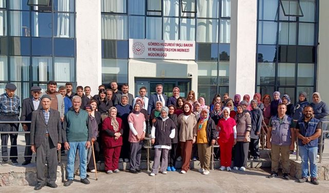 Gördes Huzurevi’nde 'Engelsiz işgücü' buluşması