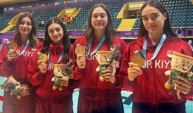 MCBÜ öğrencisi Toker, milli takıma altın madalya getirdi