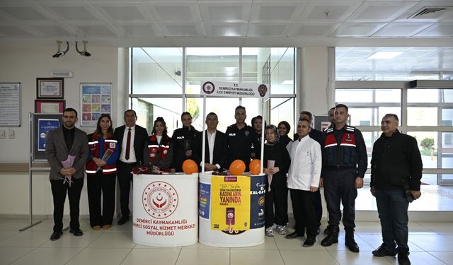 İlçede kadına yönelik şiddete karşı farkındalık çalışması yapıldı