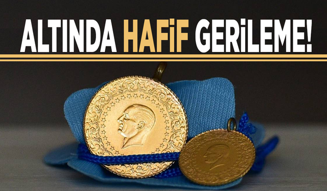 Altında hafif gerileme!