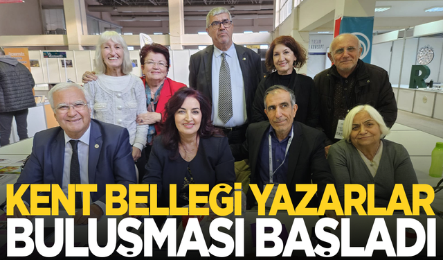 Kent Belleği Manisalı yazarlar buluşması başladı
