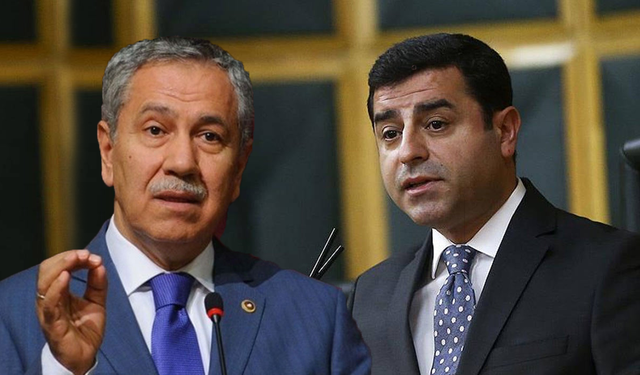 Selahattin Demirtaş’tan Bülent Arınç’ın sözlerine yanıt