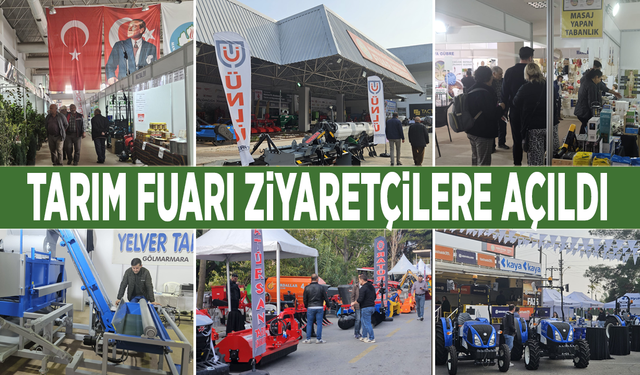 Tarım Fuarı ziyaretçilere açıldı