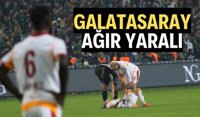 Galatasaray, Kocaelispor deplasmanında kaybetti
