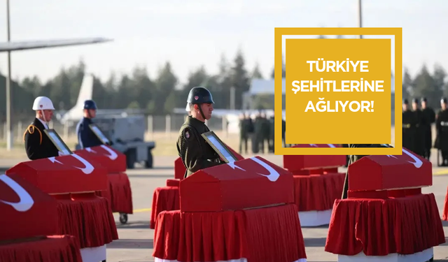 Türkiye, 20 şehidini uğurluyor!