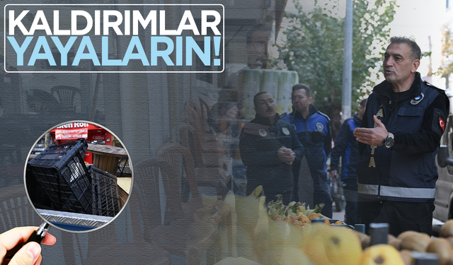 Kaldırımlar sizin değil yayaların!