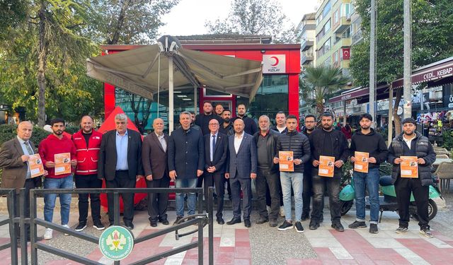 Manisa’da Celali Aşireti Gençlerinden Kızılay’a Örnek Kan Bağışı