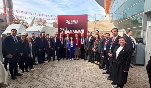 BAŞKAN ÖZALPER CHP 39. OLAĞAN KURULTAYI’NDA