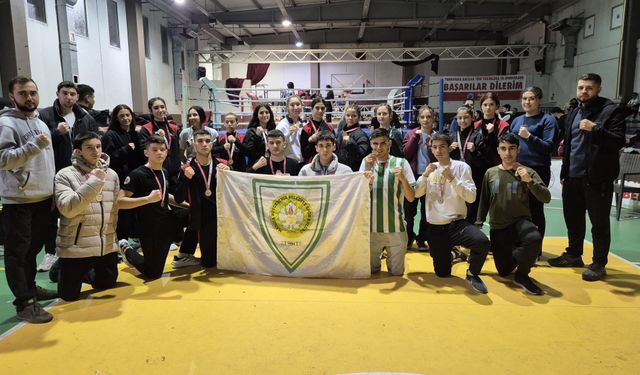 Manisa Muaythai Takımı madalyalara ambargo koydu