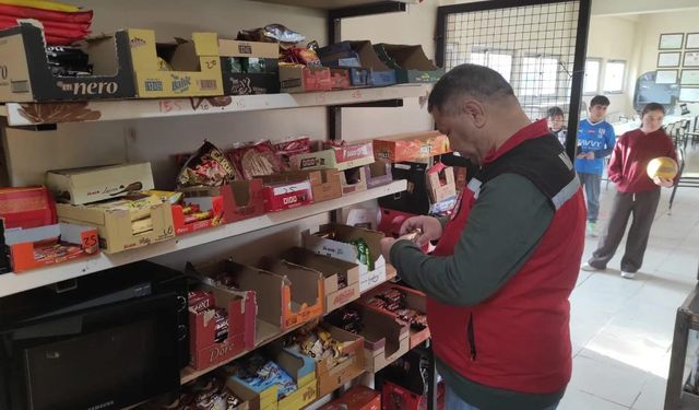 Kantinler denetimden geçti