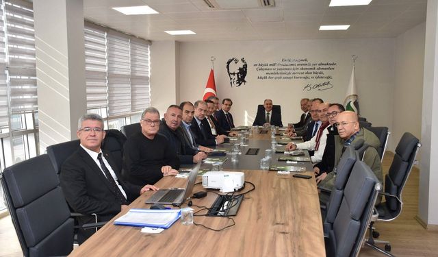 Salihli OSB’de yılın son toplantısı yapıldı