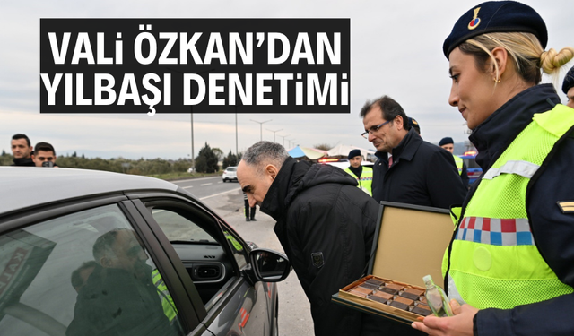 Vali'den yılbaşı denetimi