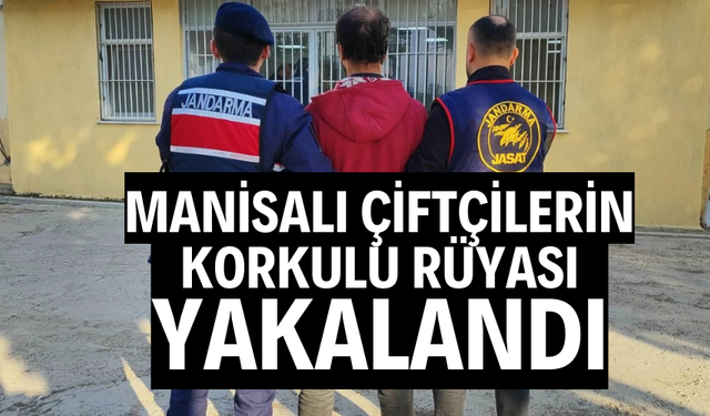 Çiftçilerin korkulu rüyası gaspçı jandarmadan kaçamadı