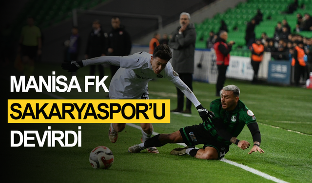 Trendyol 1. Lig: Sakaryaspor: 0 - Manisa Futbol Kulübü: 2