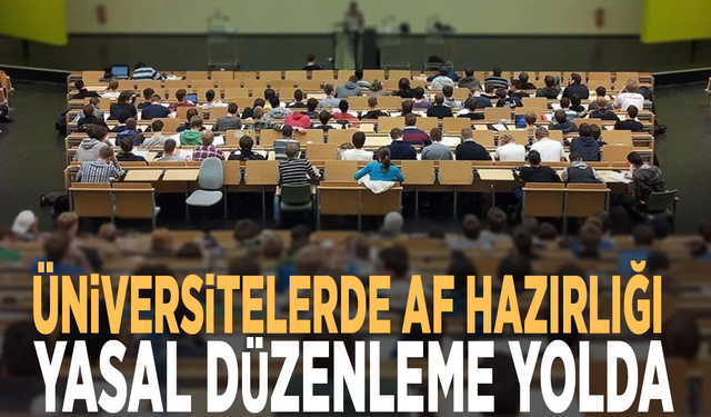 Üniversitelerde af hazırlığı: Yasal düzenleme yolda